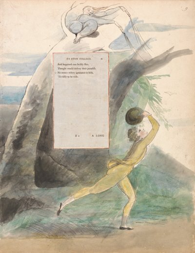 Le poesie di Thomas Gray, Disegno 21, Ode su una prospettiva distante del Eton College da William Blake